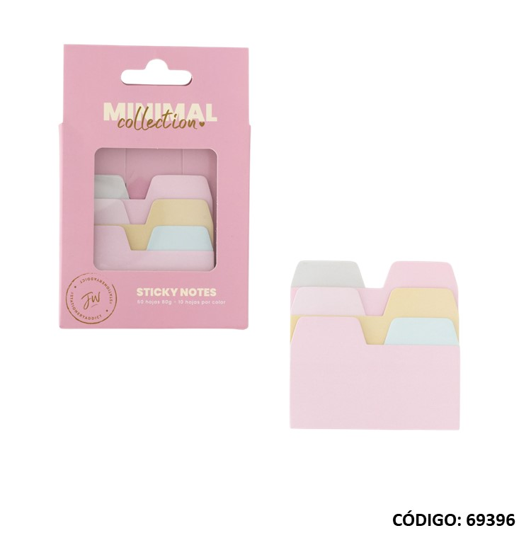 SEÑAL ADHESIVAS FW BANDERITAS LEGUETAS MINIMAL (L69396)