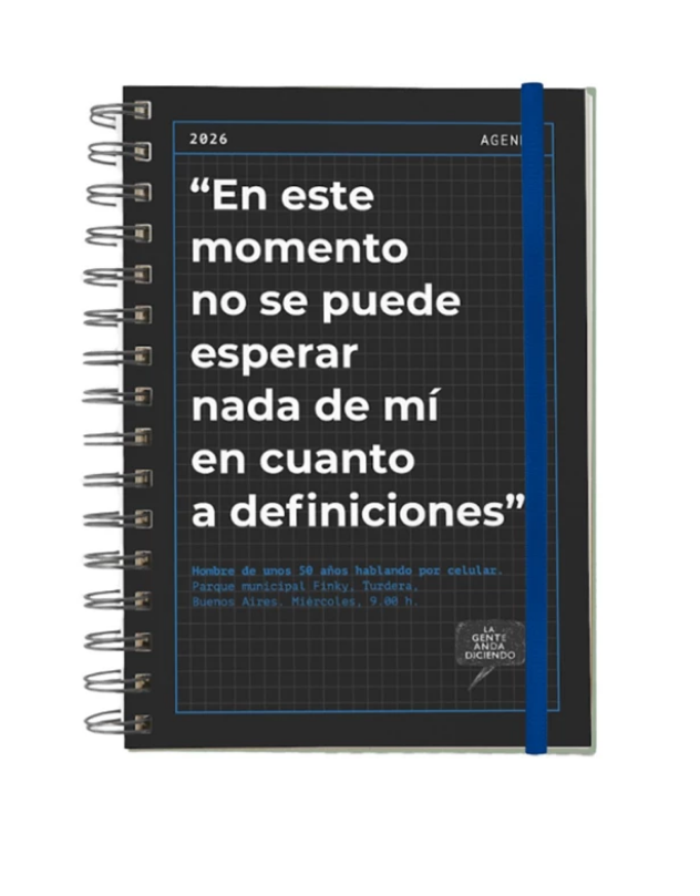 AGENDA 2026 FERA 14X20 SEMANAL ESPIRAL TAPA DURA NEUTRA (L05062)