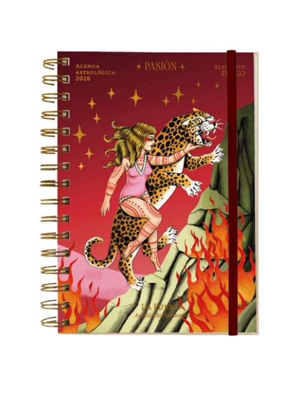 AGENDA 2026 FERA 15X21 SEMANAL ESPIRAL ASTROLOGIA LA FUERZA (L5047)