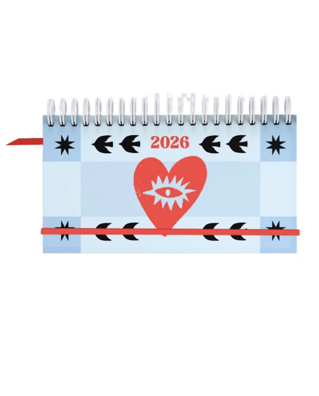 AGENDA 2026 FERA POCKET SEMANAL ESPIRAL CORAZON (L05040)