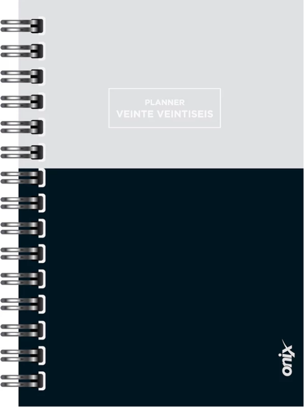AGENDA 2026 ONIX 16X22 ESPIRAL DIARIA PLANNER (L8520)