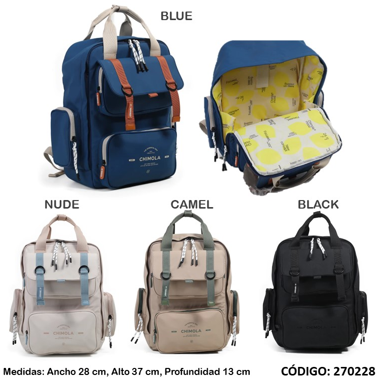 MOCHILA 16&quot; CHIMOLA NOMADE (L270228)