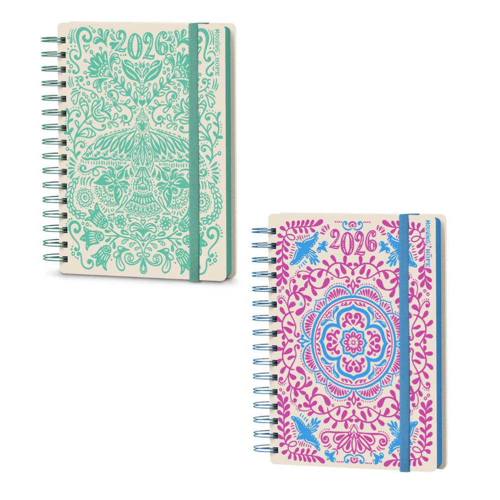 AGENDA 2026 MOOVING 10X15 DIA POR PAGINA HOPE (L32383)