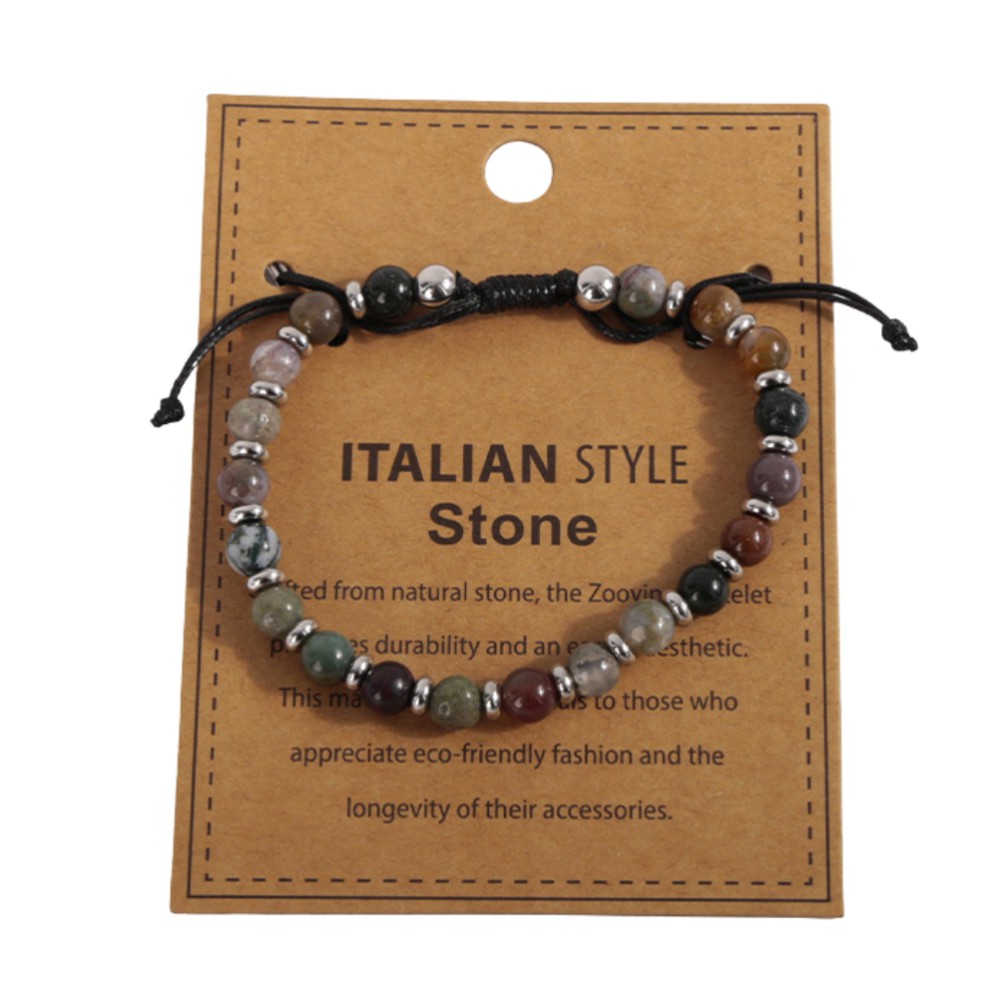 PULSERA HOMBRE CON PIEDRAS (R31694)