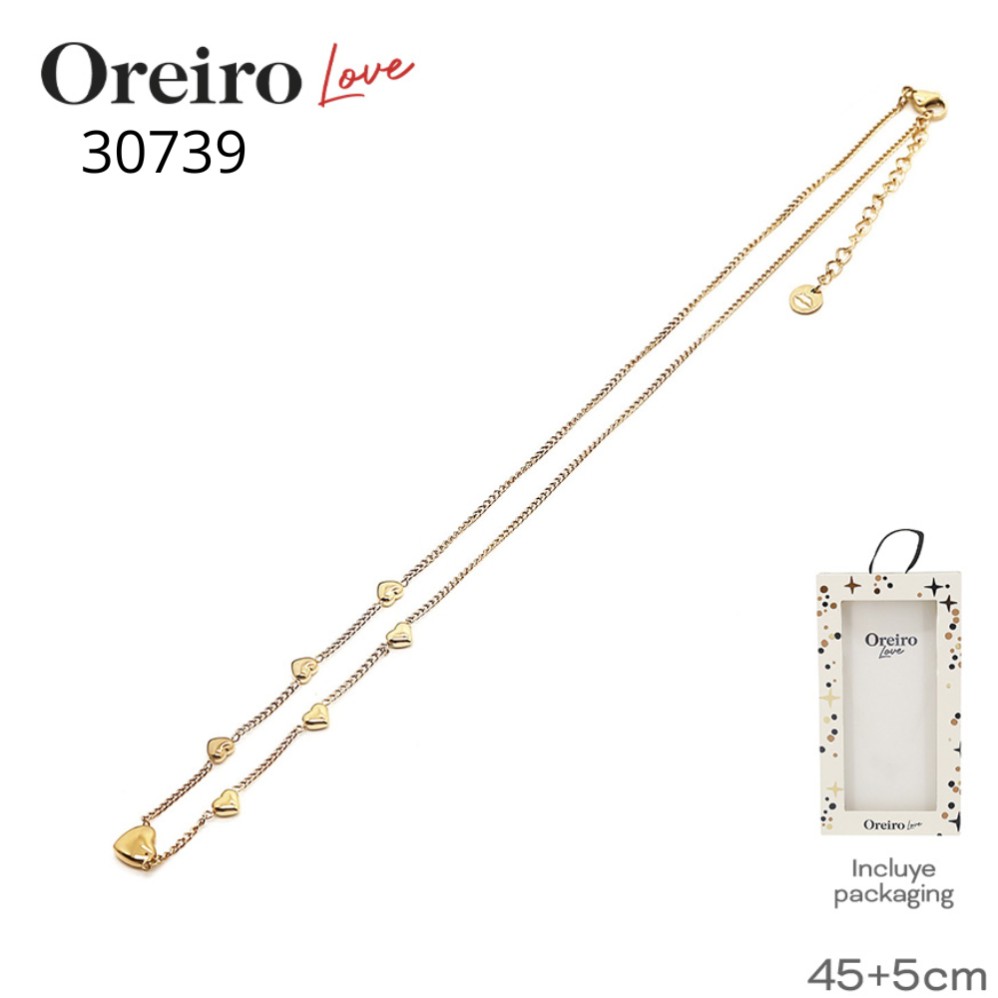 CADENA LAS OREIRO CON DIJE (R32238)