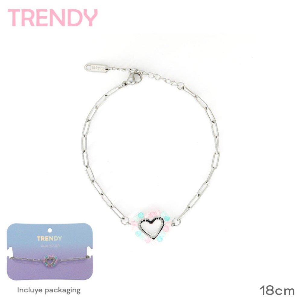 PULSERA TRENDY DE ACERO (R32472)