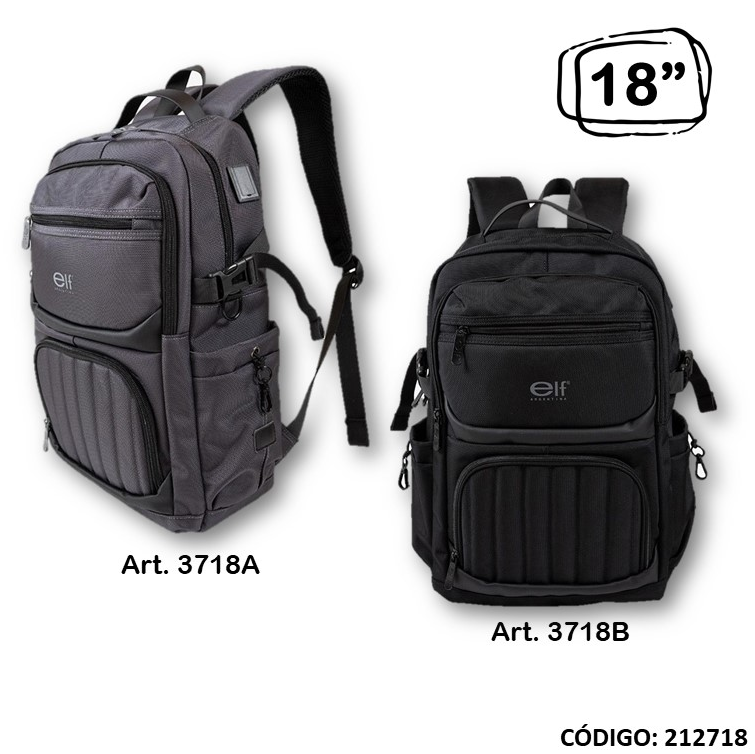 MOCHILA PORTANOTEBOOK 18" ELF (L212718)