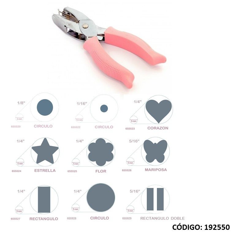 PERFORADORA IBI CRAFT PINZA 5mm. (L192550)