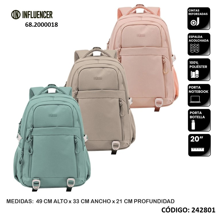 MOCHILA 20&quot; LSD INFLUENCER (L242801)