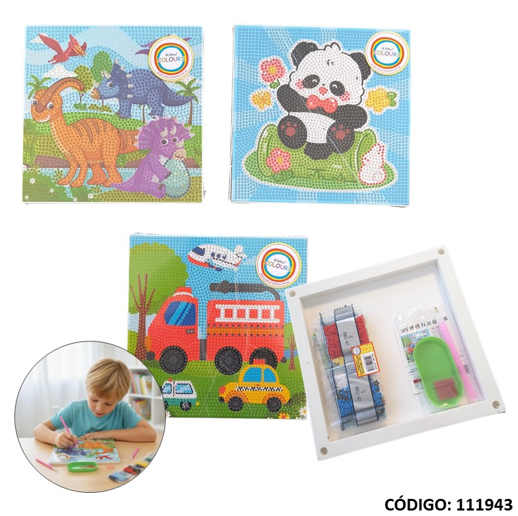 ARTE CON DIAMANTES CON MARCO (L111943)