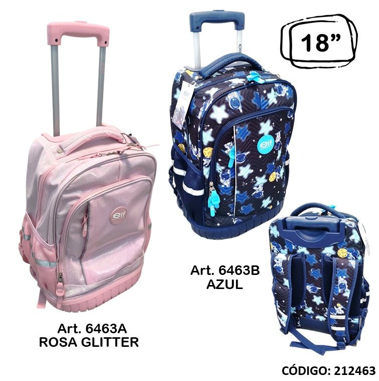 MOCHILA CARRO 18&quot; ELF BASE GOMA (L212463)