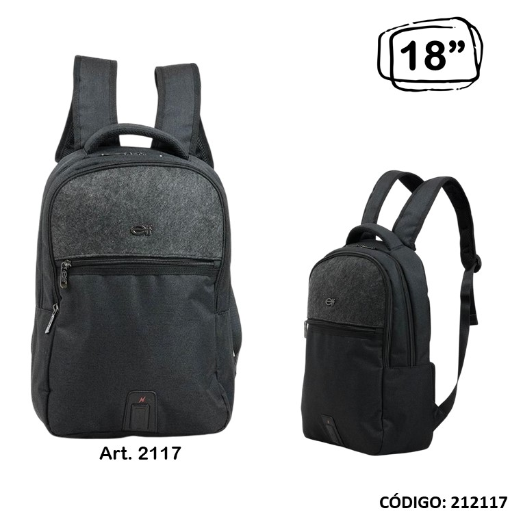 MOCHILA PORTANOTEBOOK 18" ELF (L212117)