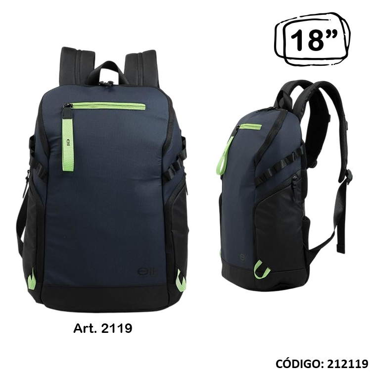 MOCHILA PORTANOTEBOOK 18" ELF (L212119)