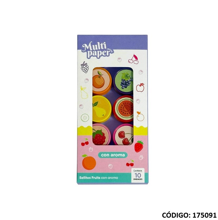 SELLO INFANTIL X10 UNIDADES CON AROMA (L175091)