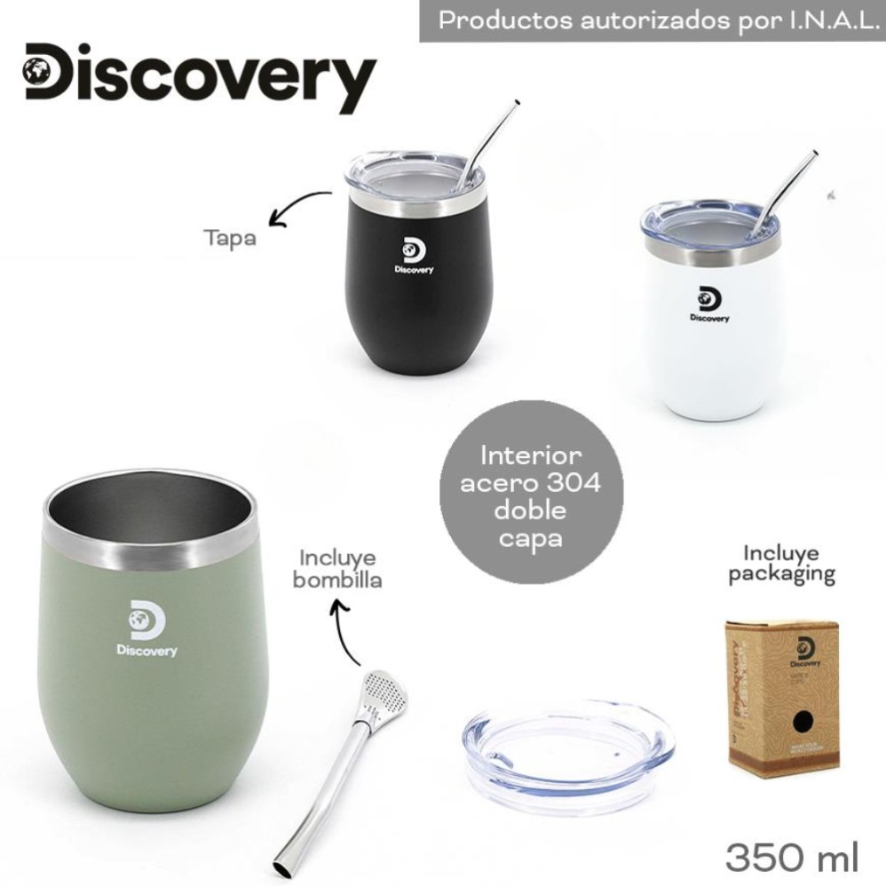 MATE DISCOVERY 280ml. CON BOMBILLA (R30418)