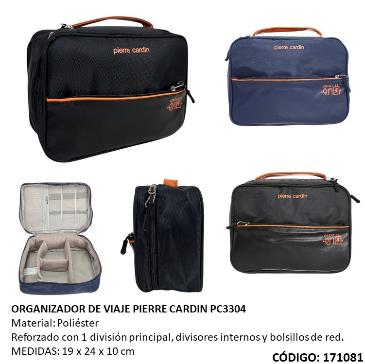 ORGANIZADOR DE VIAJE PIERRE CARDIN (R171081)