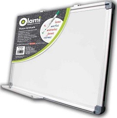 PIZARRA OLAMI BLANCA MAGNETICA 120X300 (L21660)