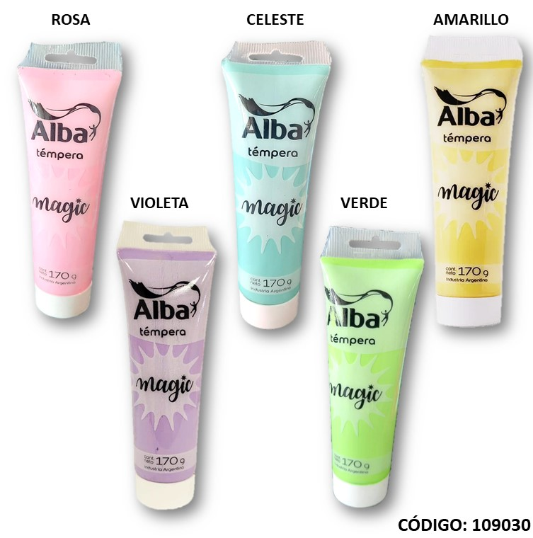 TEMPERA ALBAMAGIC POMO X170GRS. PASTEL (L109030)