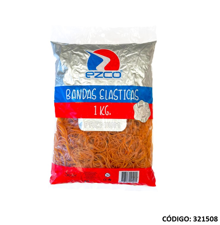 BANDAS ELASTICAS EZCO  X1kg. PREMIUM (L321508)