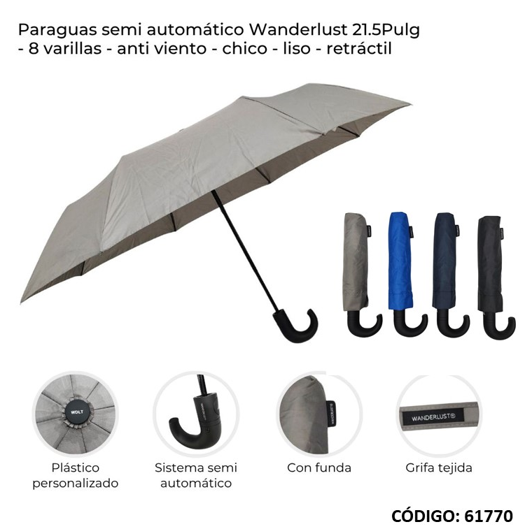 PARAGUAS WANDERLUST AUTOMATICO (R61770)