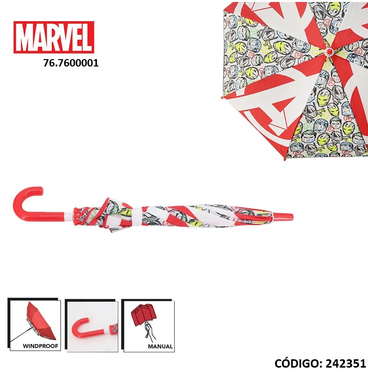 PARAGUAS DISNEY AVENGERS AUTOMATICO (R242351)