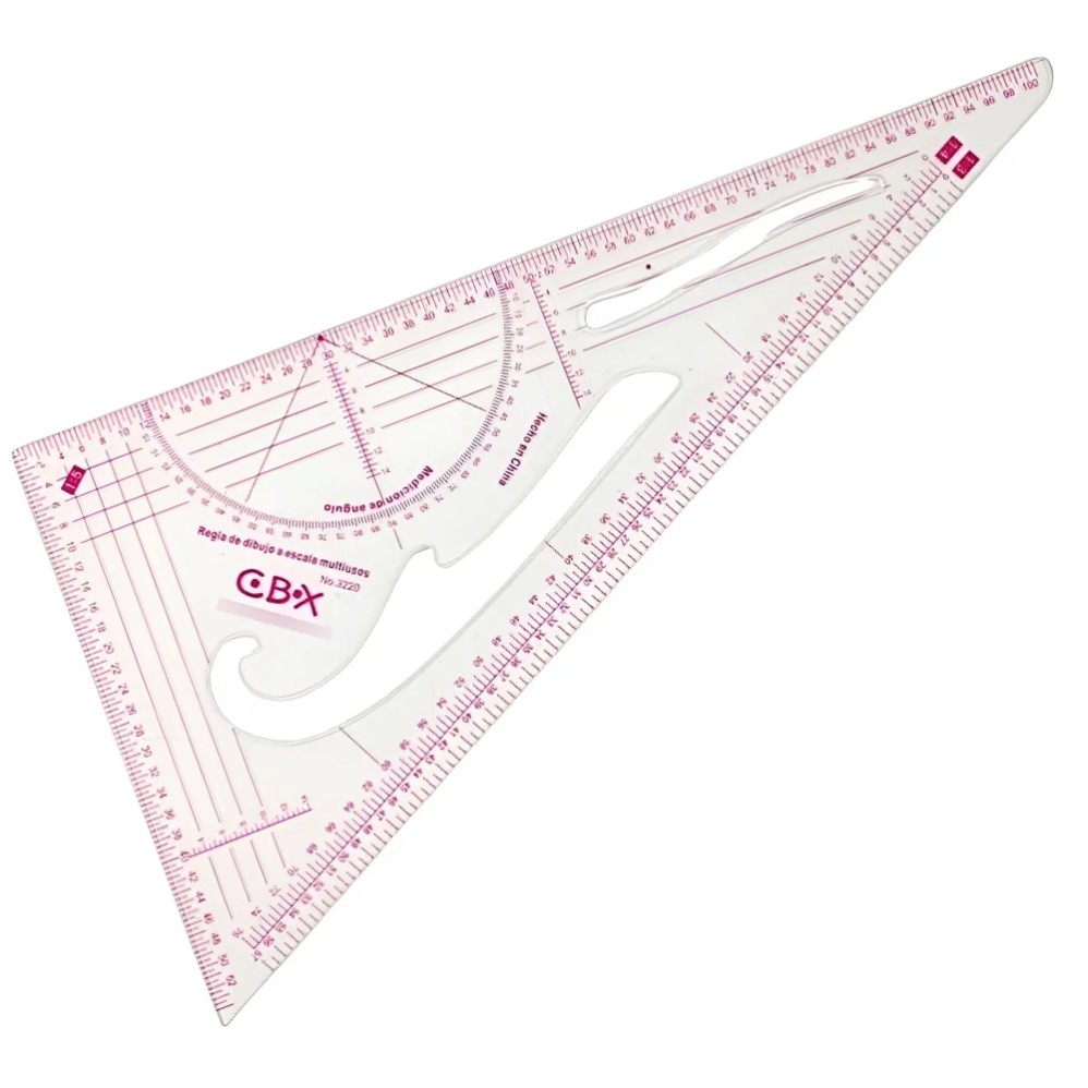 REGLA DE COSTURA CBX 60cm. (L35116)