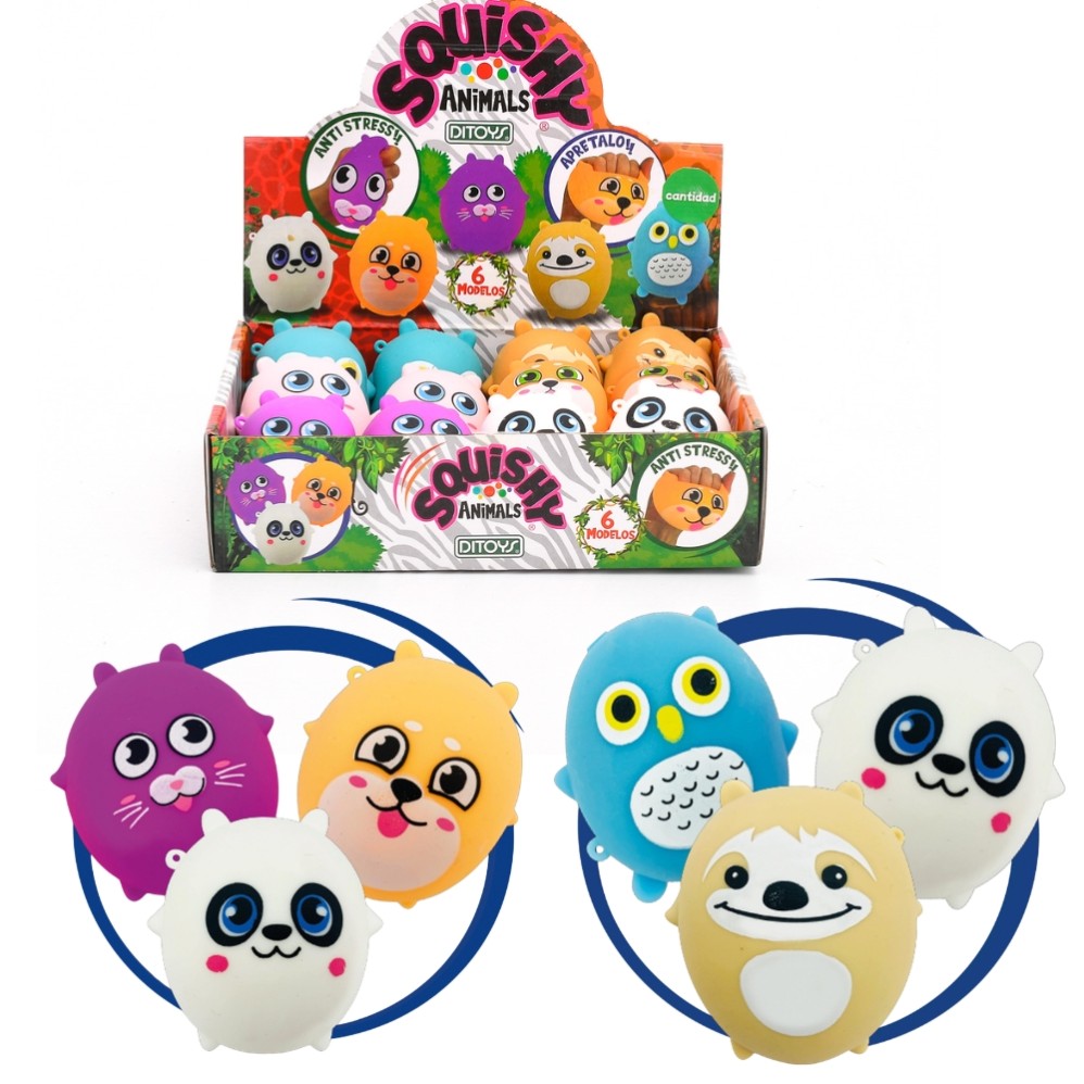 SQUISHY DITOYS ANIMAL BLANDITO (J35335)