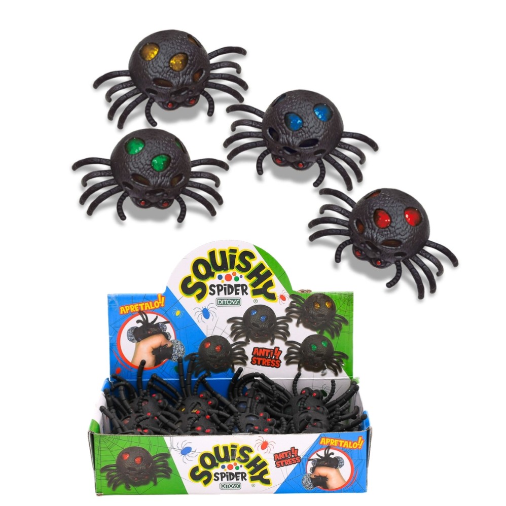 SQUISHY ARAÑA DITOYS (J35333)