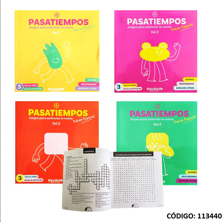 PASATIEMPOS PARA ESTIMULAR LA MENTE TRIPULANTE (LIR113440)