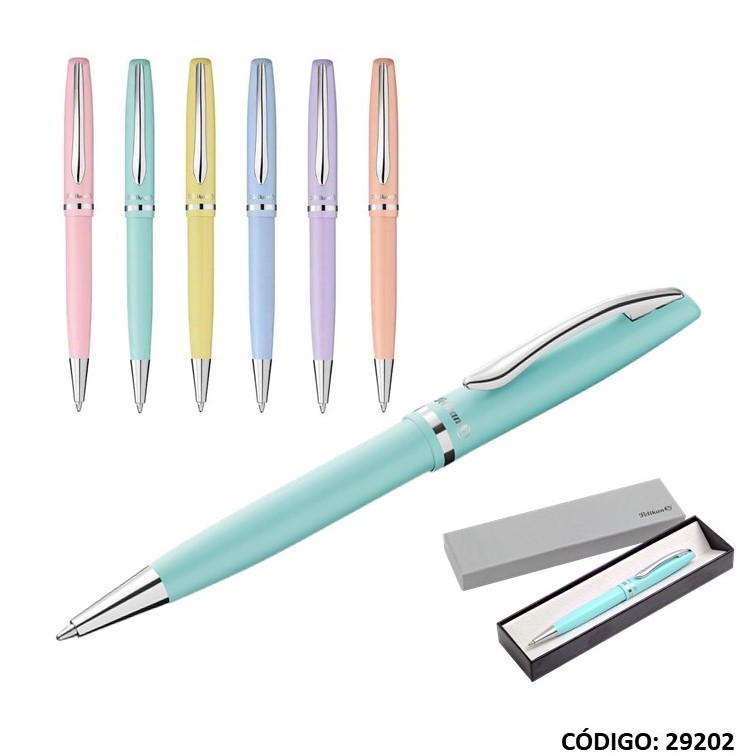 BOLIGRAFO CON ESTUCHE PELIKAN JAZZ PASTEL (L29202)