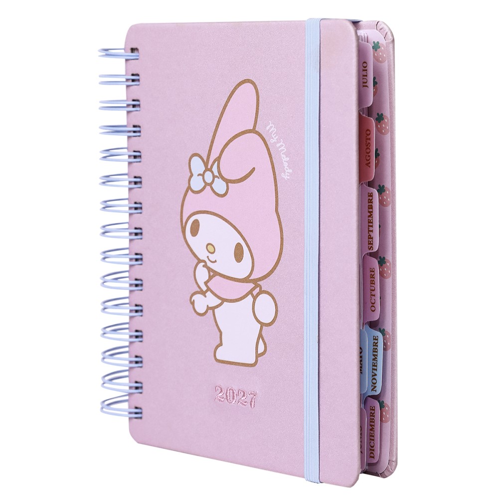 AGENDA 2027 MOOVING 14X20 ESPIRALADA MY MELODY (L35925)