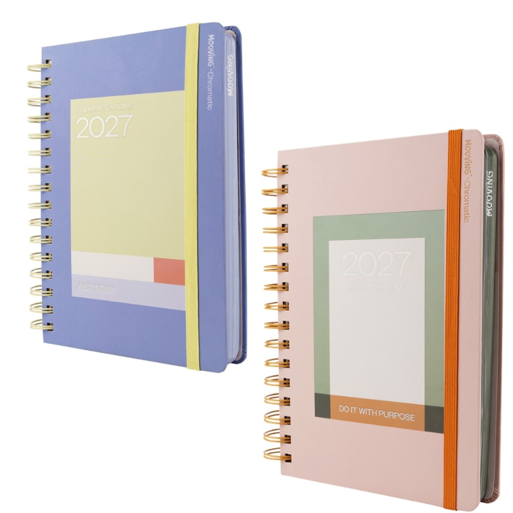 AGENDA 2027 MOOVING 15X21 DIA POR PAGINA CHROMATIC (L35921)