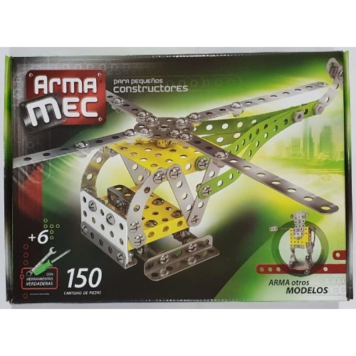 SET ARMAMEC HELICÓPTERO 150 PIEZAS (J110756)