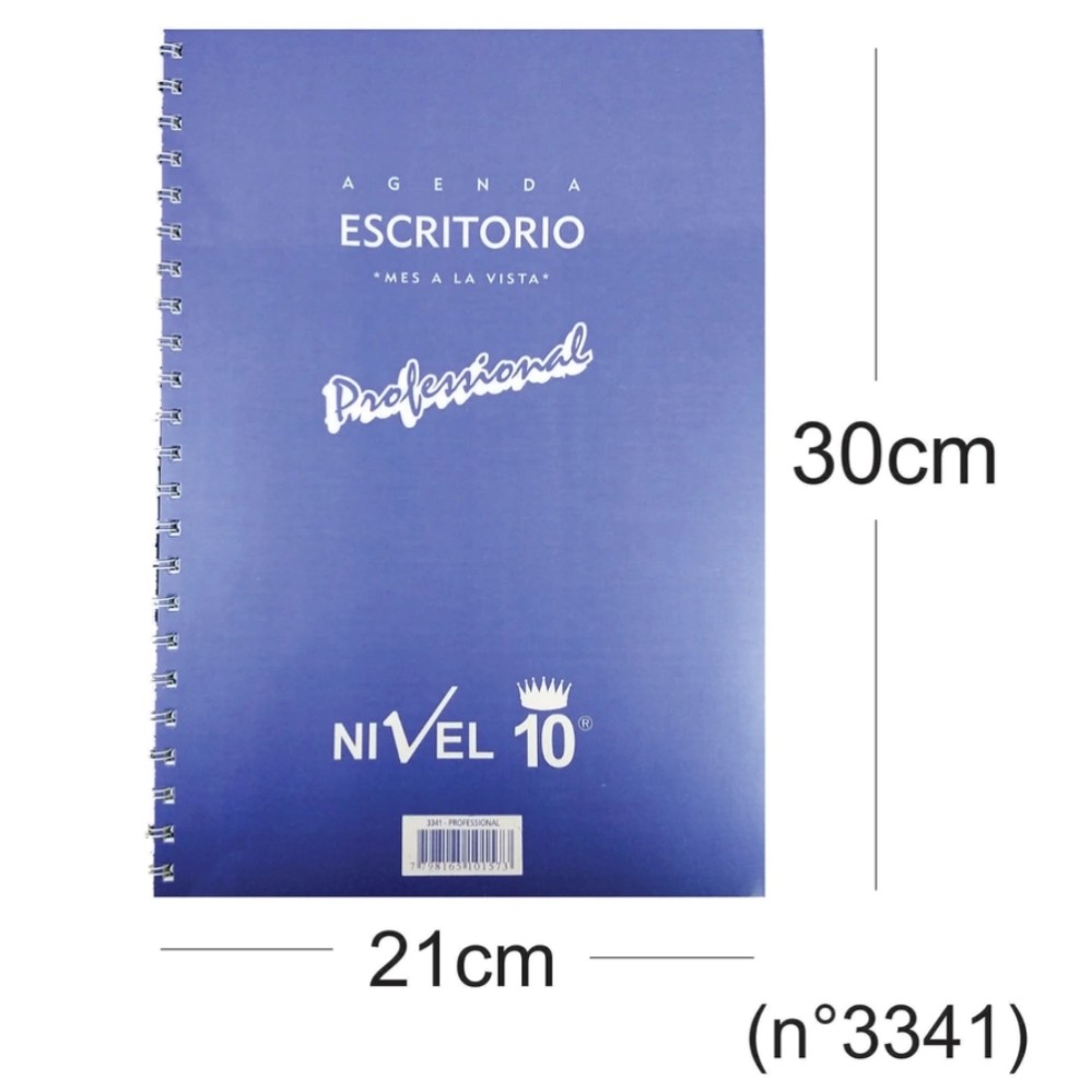 CALENDARIO 2027 MENSUAL 35X22cm. NIVEL 10 (L36026)
