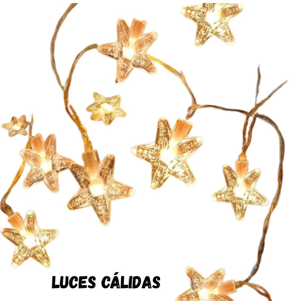 LUZ NAVIDAD 28 LED ESTRELLA (R36100)