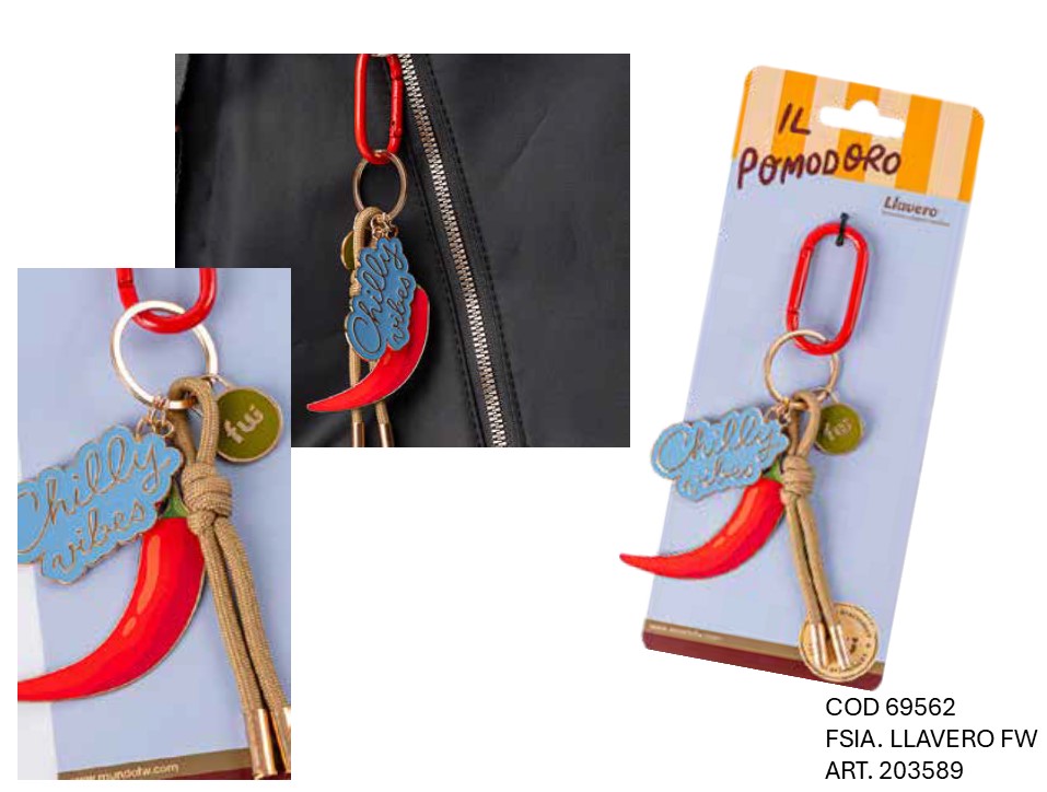LLAVERO FW IL POMODORO (R69562)