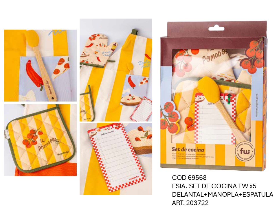 SET DE COCINA FW X5 (R69568)