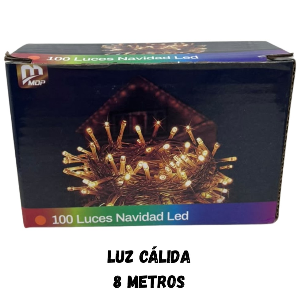 LUZ DE NAVIDAD 100 LED 8mts. (R36103)