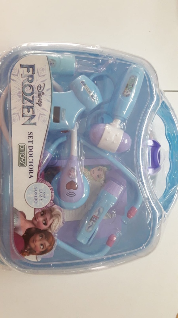 SET DOCTOR FROZEN VALIJA CON LUZ Y SONIDO DITOYS (J21085)