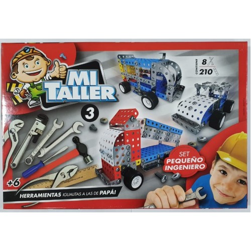 MI TALLER CAJA GRANDE SET PEQUEÑO INGENIERO (J41135)