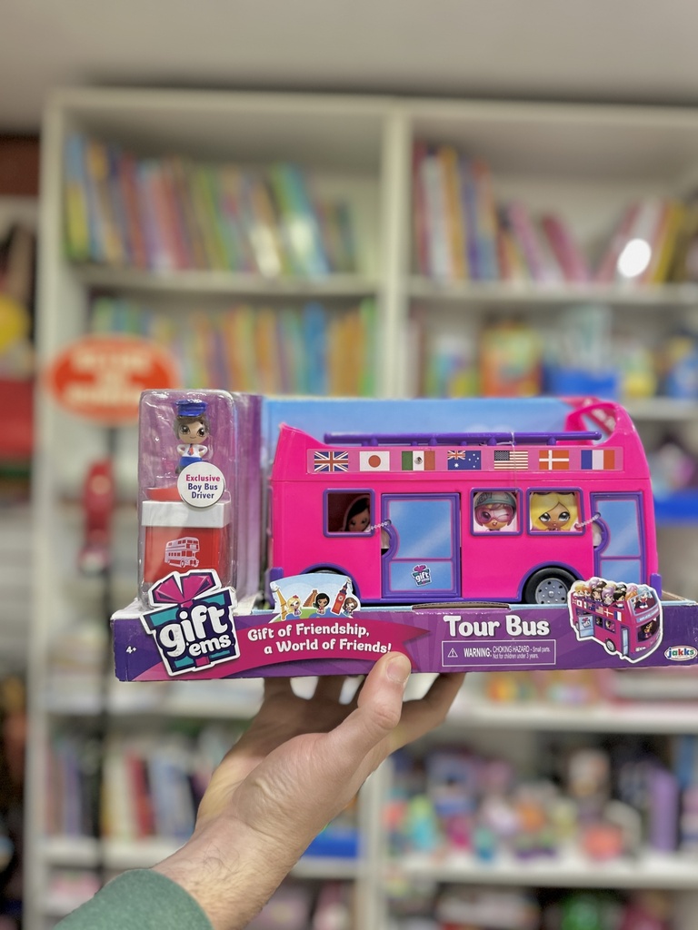 COLECTIVO DE JUGUETE &quot;TOURS BUS&quot; GIFT EMS (J990615)
