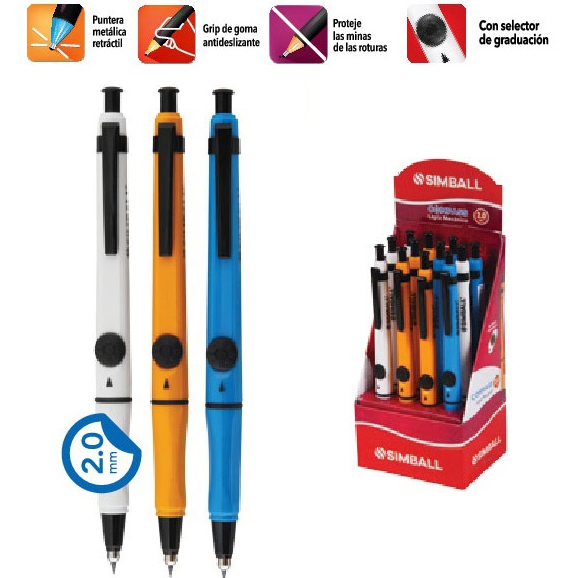 PORTAMINA SIMBALL COMPASS 2MM X12U (L177540)