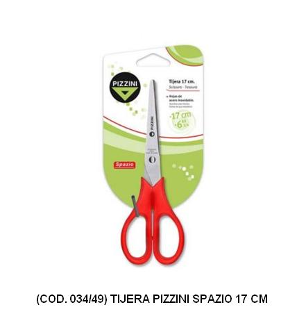 TIJERA ESCOLAR PIZZINI SPAZIO 17cm PS70 (L34490)