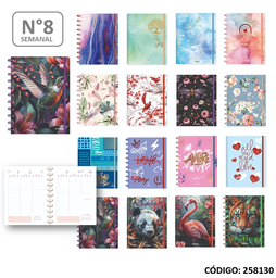 [L258130] AGENDA 2026 NORPAC N8  ESPIRAL SEMANAL (L258130)