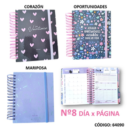 [L64090] AGENDA 2026 PUNTO CERO N8 DIARIA CON ESPIRAL  (L64090)