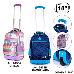 MOCHILA CARRO 18&quot; ELF BASE GOMA (L212080)