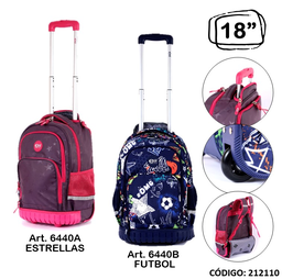 MOCHILA CARRO 18&quot; ELF BASE GOMA (L212110)