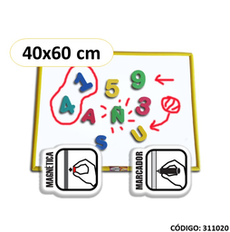 [L311020] PIZARRA MAGNETICA APXER 40x60c KIDS (L311020)