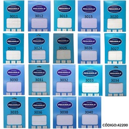 [L42200] ETIQUETA SURTIDA PEGASOLA xunidad (L42200)