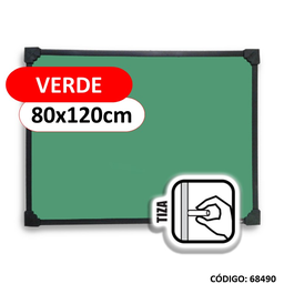 [L68490] PIZARRA PARA TIZA VERDE 80x120cm (L68490)